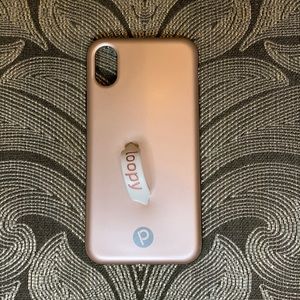 Loopy Rose Gold Phone Case Protector for iPhone X